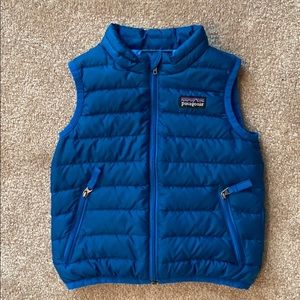 Patagonia Down Vest Blue 18 Months